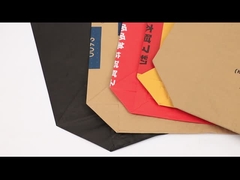 स्क्वायर बॉटम मल्टीवॉल पेपर बैग 2 प्लाई / 3 प्लाई बायोडिग्रेडेबल गंध रहित इको फ्रेंडली