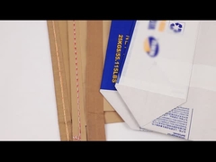 डबल स्टिच्ड ब्राउन क्राफ्ट पेपर बैग हाई टेंसाइल स्ट्रेंथ स्ट्रांग लोड बेअरिंग