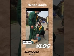 मल्टीवॉल वाल्व बैग कस्टमाइज्ड प्रिंटिंग और साइज फॉर्म सील भरें