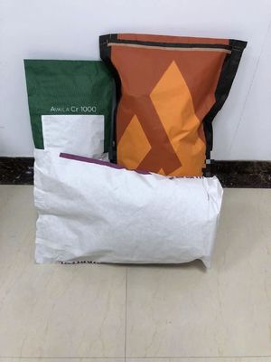 अनुकूलन के लिए क्षमता चयन सफेद चुटकी नीचे कागज बैग