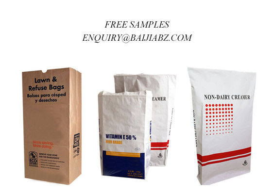 ओपन माउथ स्क्वायर बॉटम मल्टी वॉल पेपर सैक्स फूड ग्रेड