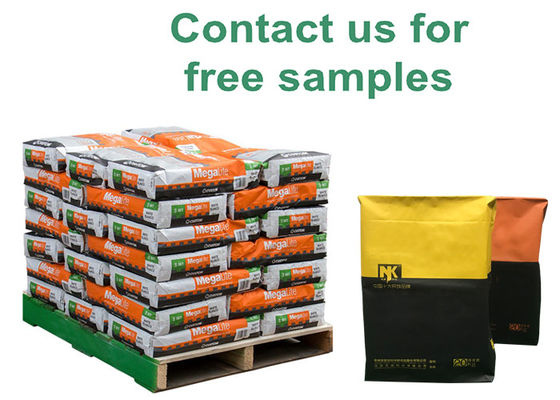 15 किलो 20 किलो 25 किलो 50 किलो क्राफ्ट पेपर वाल्व बैग पैकेजिंग टाइल चिपकने वाला अपने लोगो के साथ: