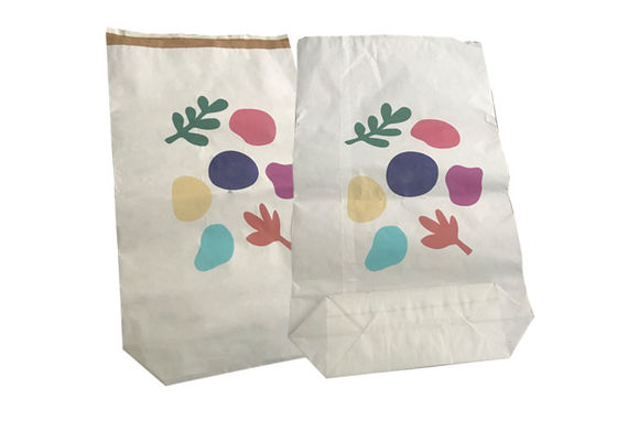 वन्यजीव फ़ीड पैकेजिंग मल्टीवॉल क्राफ्ट पेपर बैग हीट सीलबंद खाद्य ग्रेड