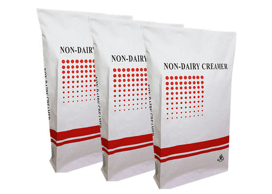 व्हाइट ब्राउन फूड ग्रेड हीट सील पेपर बैग वन्यजीव फ़ीड पैकेजिंग बैग