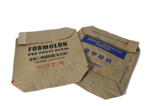 25 किग्रा 50 किग्रा क्राफ्ट पैकिंग सीमेंट बैग पेपर वाल्व बैग वॉटरप्रूफिंग