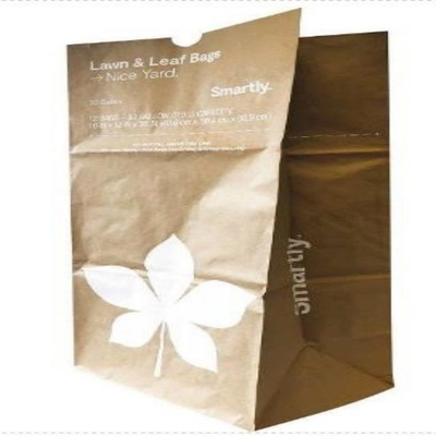 ओपन टॉप ओम ओडीएम लॉन पेपर बैग कस्टम आकार कस्टम मोटाई