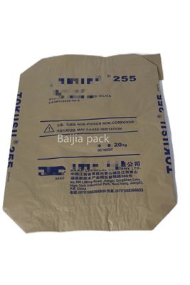 भारी भार परिवहन के लिए टिकाऊ पुनः प्रयोज्य औद्योगिक बहु दीवार कागज बैग