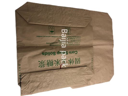 पर्यावरण के अनुकूल पैकेजिंग के लिए खाद्य ग्रेड औद्योगिक पेपर बैग