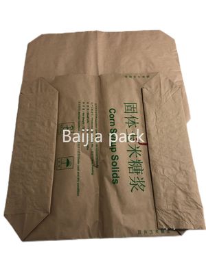 पर्यावरण के अनुकूल पैकेजिंग के लिए खाद्य ग्रेड औद्योगिक पेपर बैग