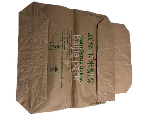 अनुकूलित औद्योगिक पैकेजिंग कुशल पैकेजिंग समाधानों के लिए गसेटेड पेपर बैग