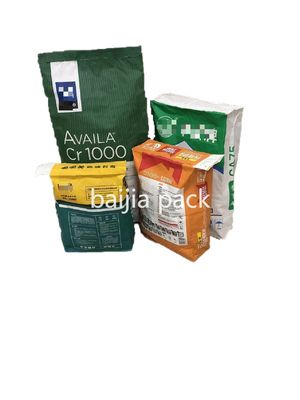 अनुकूलित लोगो नमीरोधी औद्योगिक कागज के बैग 7 रंगों तक मुद्रण