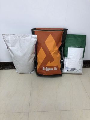 फ्लेक्सो प्रिंटिंग पद्धति 50 किलो चुटकी नीचे कागज बैग अनुकूलन उपलब्ध