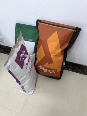 अनुकूलन के लिए क्षमता चयन सफेद चुटकी नीचे कागज बैग