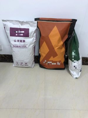 मोटाई स्वीकार करता है कस्टम 50kg चुटकी नीचे मुद्रण के साथ पेपर बैग हाँ