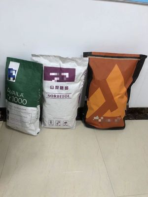 फ्लेक्सो प्रिंटिंग पद्धति 25 किलो चुटकी नीचे कागज बैग स्वीकार कस्टम क्षमता