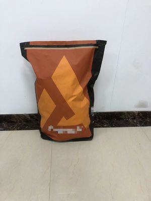 कस्टम मोटाई हीट सील पेपर बैग के साथ चुटकी नीचे बंद