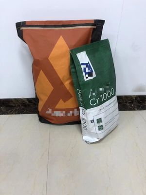 7 रंग मुद्रण संभावनाओं तक के साथ सफेद चुटकी नीचे कागज बैग