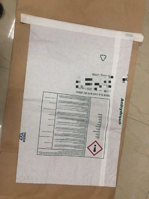 पशु फ़ीड और योज्य के लिए अनुकूलित सीवेड ओपन मुंह मल्टीवॉल पेपर बैग