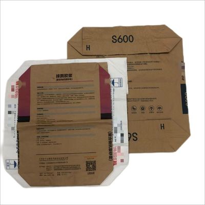 Customized Size and Thickness Multiwall Kraft Paper Bags with GMP Workshop Compliance