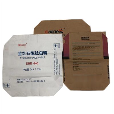 रासायनिक उद्योग पैकेजिंग समाधान के लिए कस्टम आकार वाल्व पेपर बैग