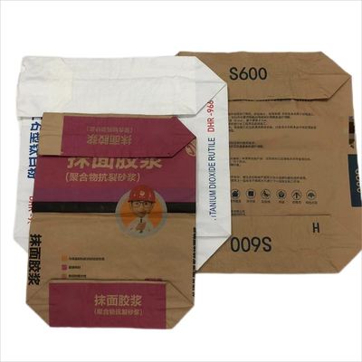 रासायनिक उद्योग पैकेजिंग समाधान के लिए कस्टम आकार वाल्व पेपर बैग