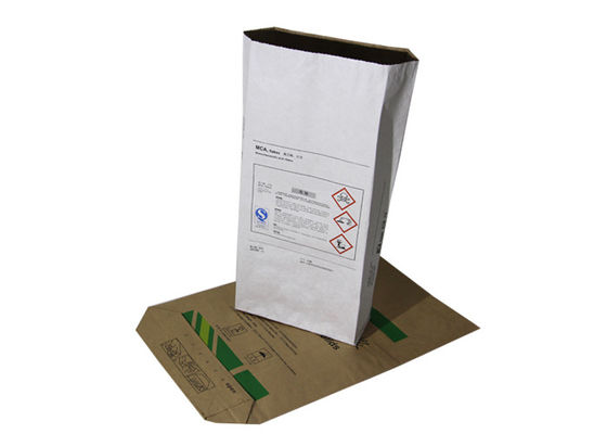 पनरोक H70mm मल्टीवैल क्राफ्ट पेपर बैग फ्लेक्सो प्रिंट