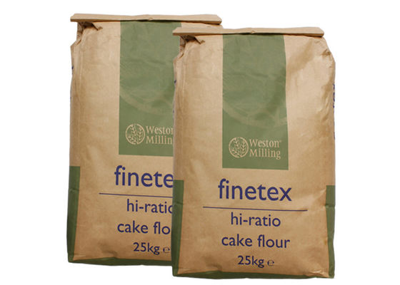 2 परत मल्टीवैल क्राफ्ट पेपर बैग डॉग फीड कैट लिटर पैकिंग