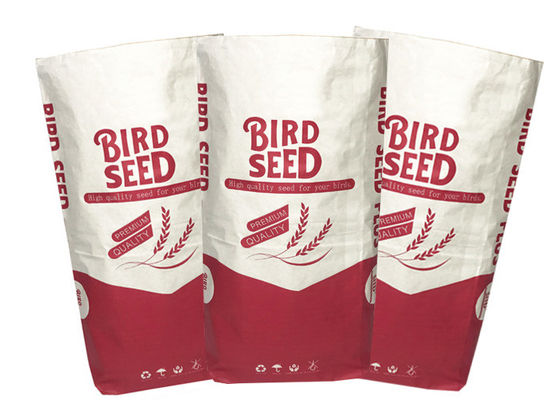 25KG कार्बन ब्लैक पैकेजिंग बैग मौसम विज्ञान उपजी सिलिका क्राफ्ट पेपर बैग