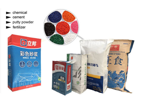 120 ग्राम/एम2 चिपकाया वाल्व बहु दीवार कागज बैग