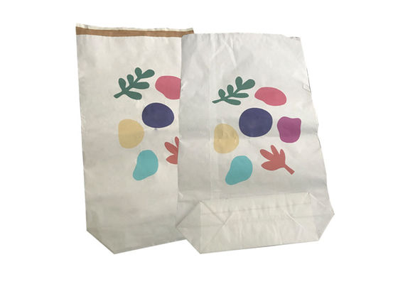 आटा पैकेजिंग के लिए 5kg 10kg 15kg 20kg 20LB 2 परतें या 3 प्लाई मल्टी वॉल पेपर बोरे