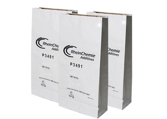 कस्टम 20 किग्रा 25 किग्रा पेस्टेड ओपन माउथ बैग्स सेल्युलोज चारकोल एनिमल फीड्स